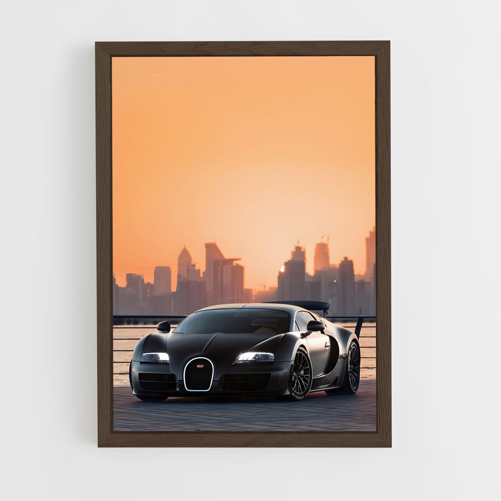 Poster Veyron en Mouvance – affiche Bugatti (vue 5)